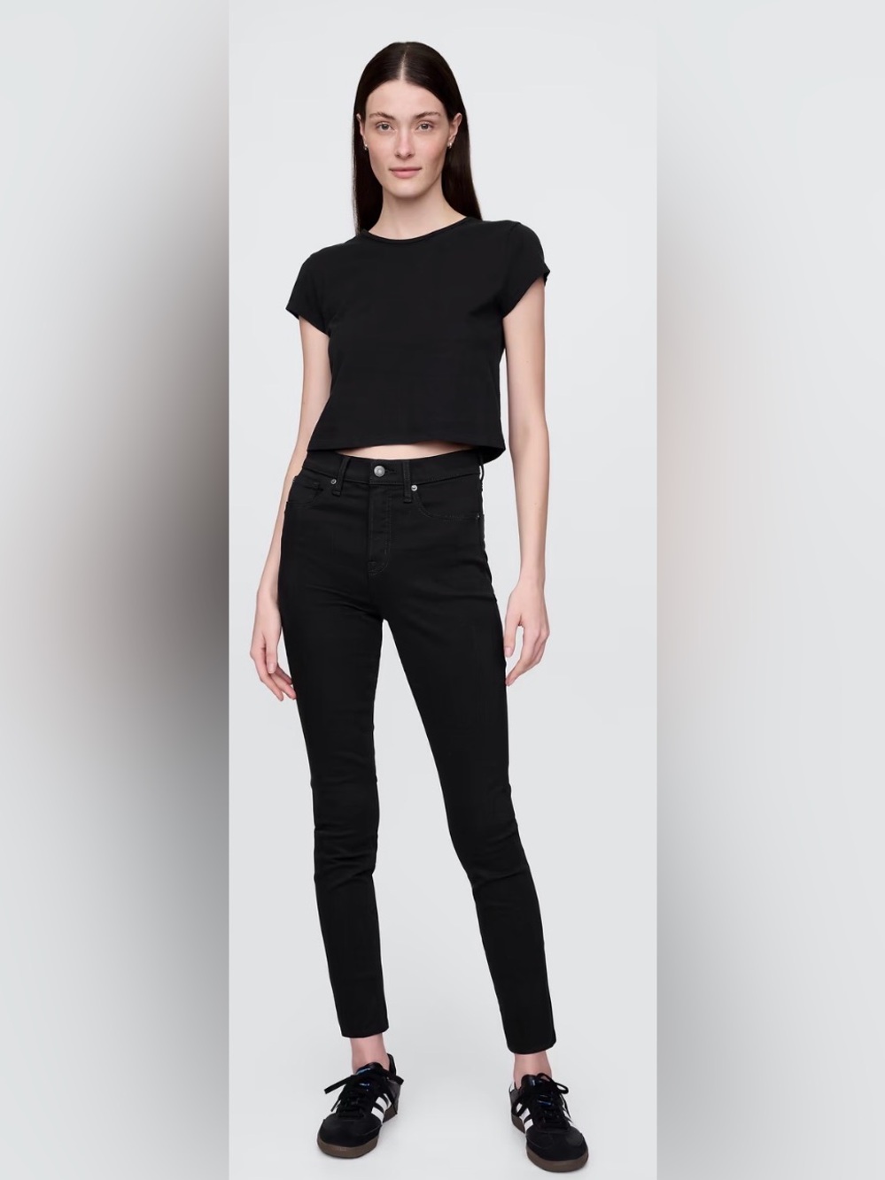 GAP Women's Black High Rise Skinny Jeans 28P